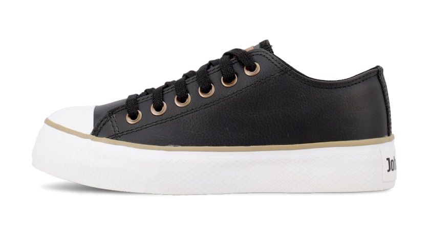 Totally Black Zapatillas John Foos Mujer Negras 752 All Night Black