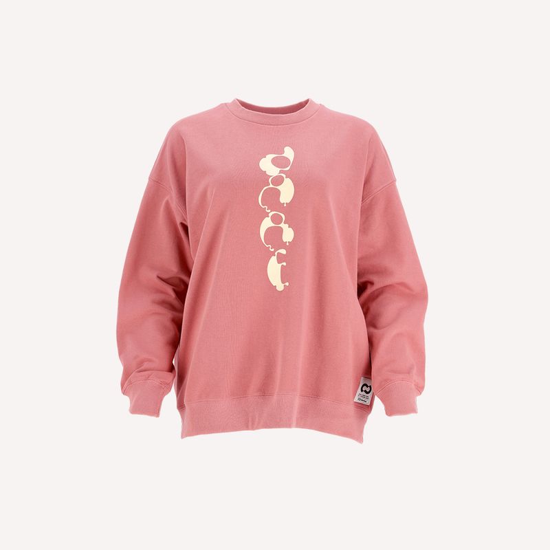 SWEATSHIRT DARE ROUGE_1