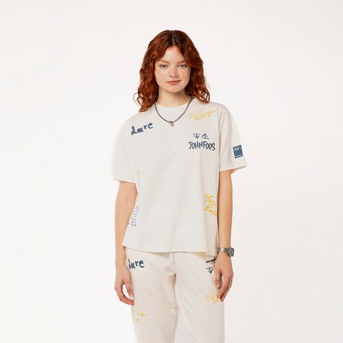 080 T-Shirt Scrawl Crudo